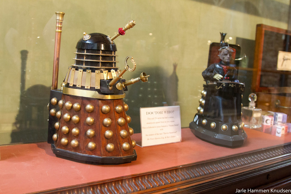 From the steampunk exhibition at Kew Bridge Steam Museum