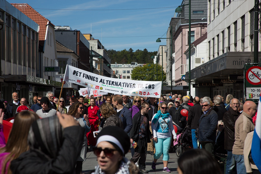 1. mai 2014 i Kristiansand