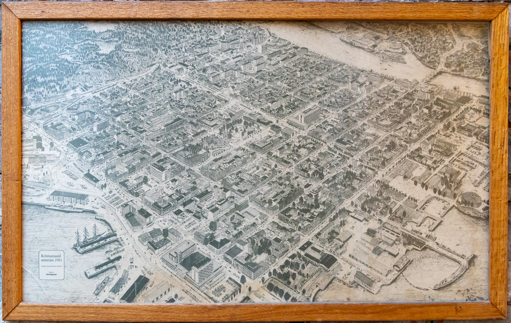 Kristianand City Centre 1981