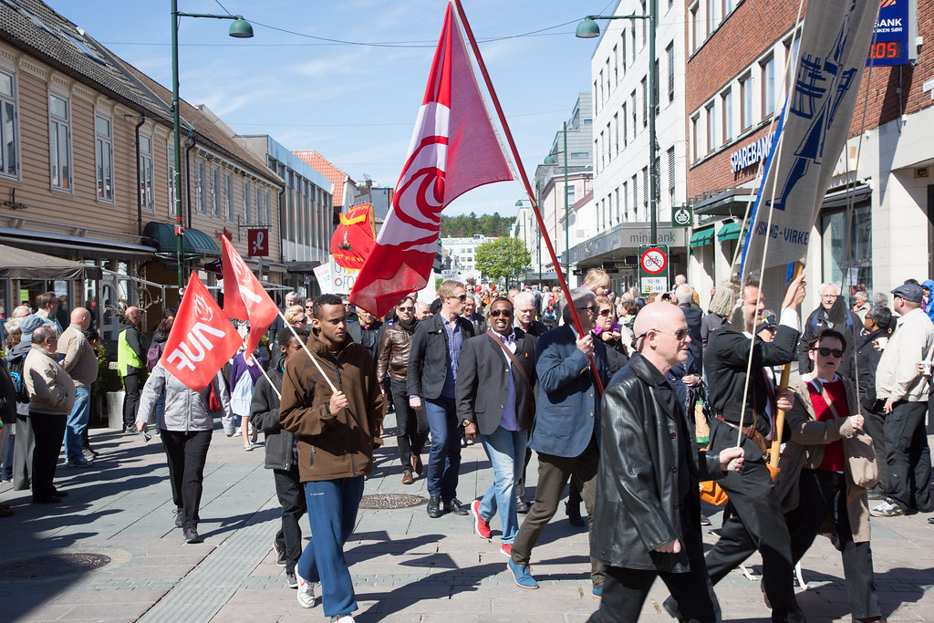 1. mai 2014 i Kristiansand