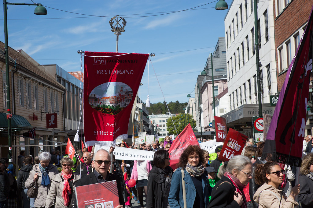 1. mai 2014 i Kristiansand
