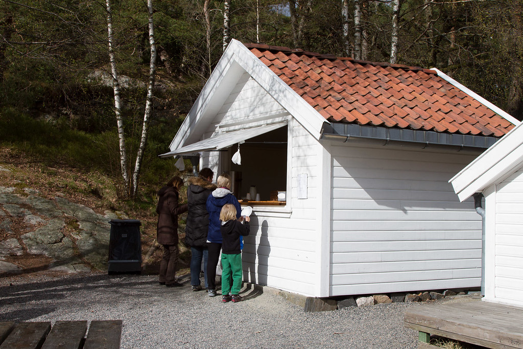Vaffelbua på Odderøya