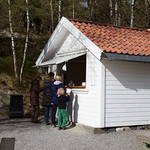 Vaffelbua på Odderøya