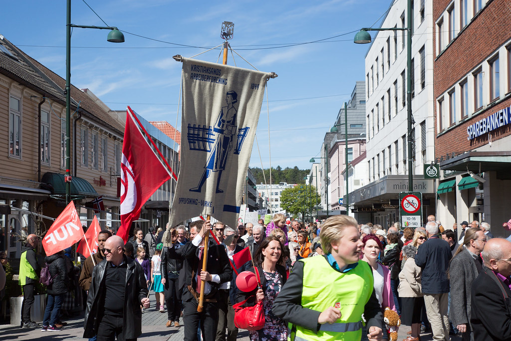 1. mai 2014 i Kristiansand
