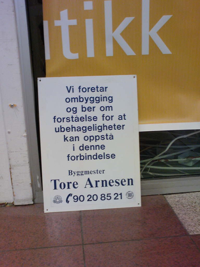 Byggmester Arnesen ubehageligheter