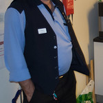 Mann med godt humør