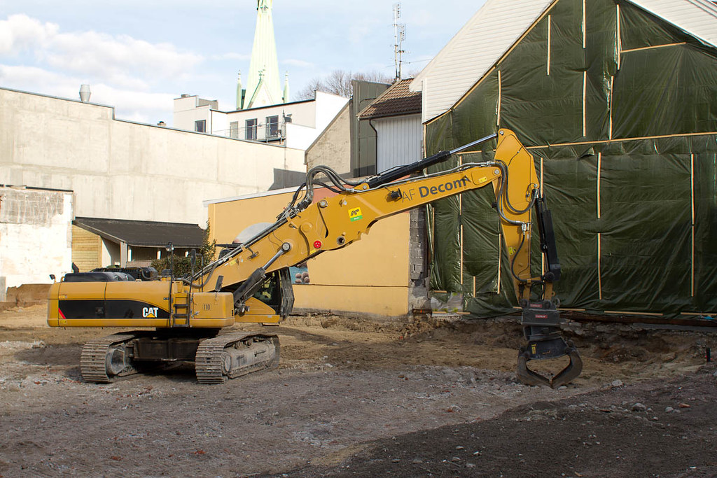 Hydraulisk gravemaskin