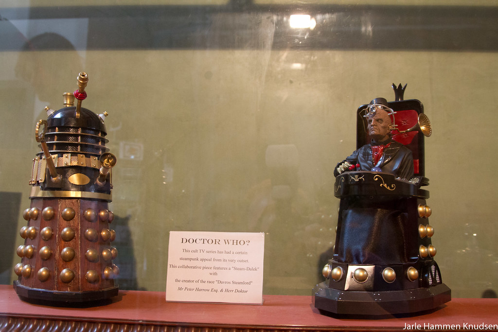 From the steampunk exhibition at Kew Bridge Steam Museum