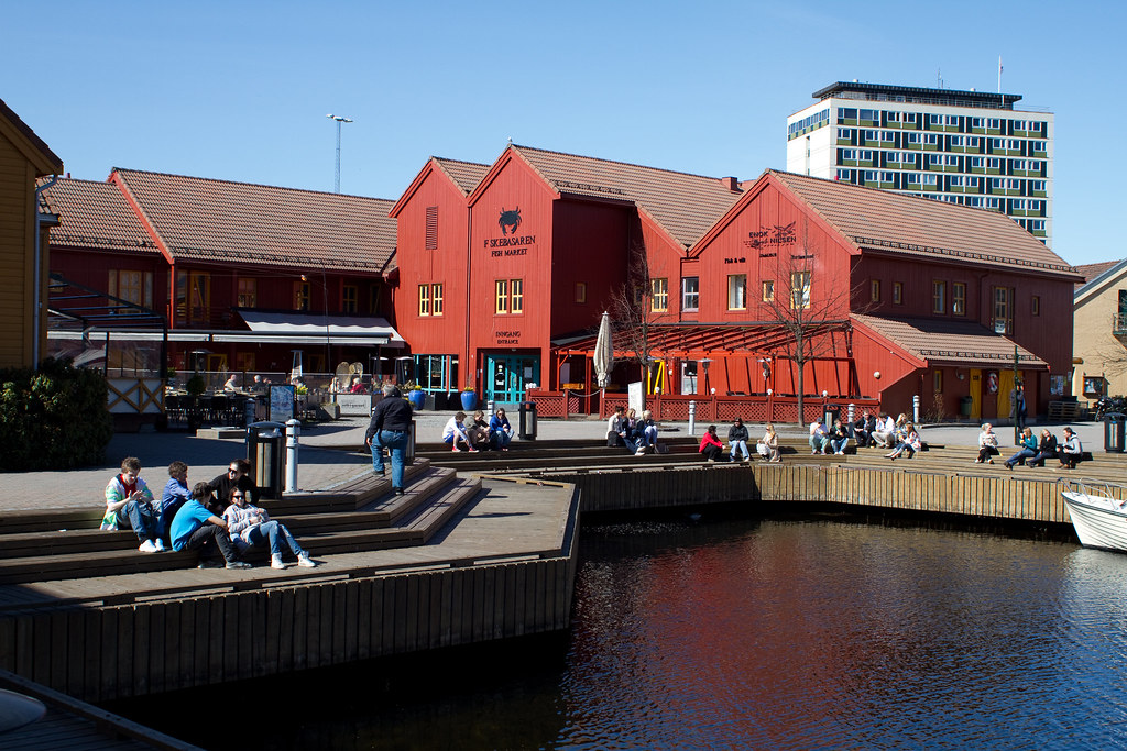 Fiskebrygga i Kristiansand