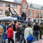 F-16 på torvet i Kristiansand