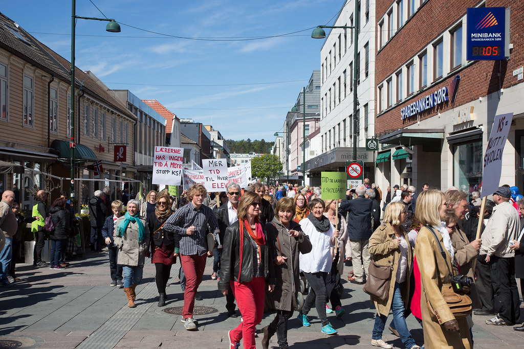 1. mai 2014 i Kristiansand