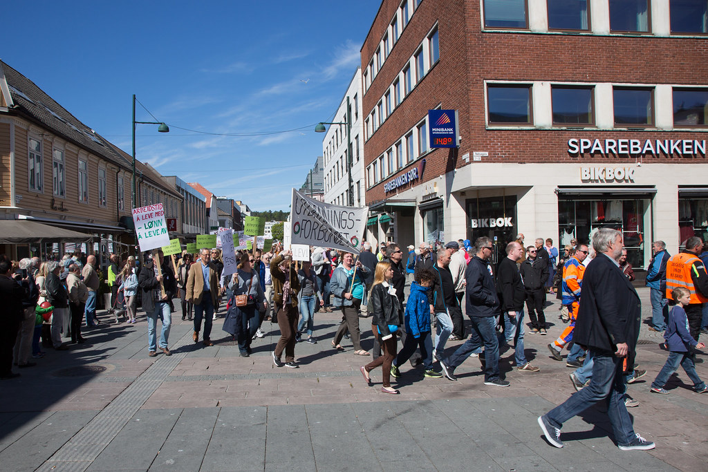 1. mai 2014 i Kristiansand