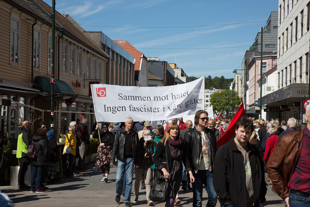 1. mai 2014 i Kristiansand