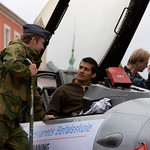 F-16 på torvet i Kristiansand