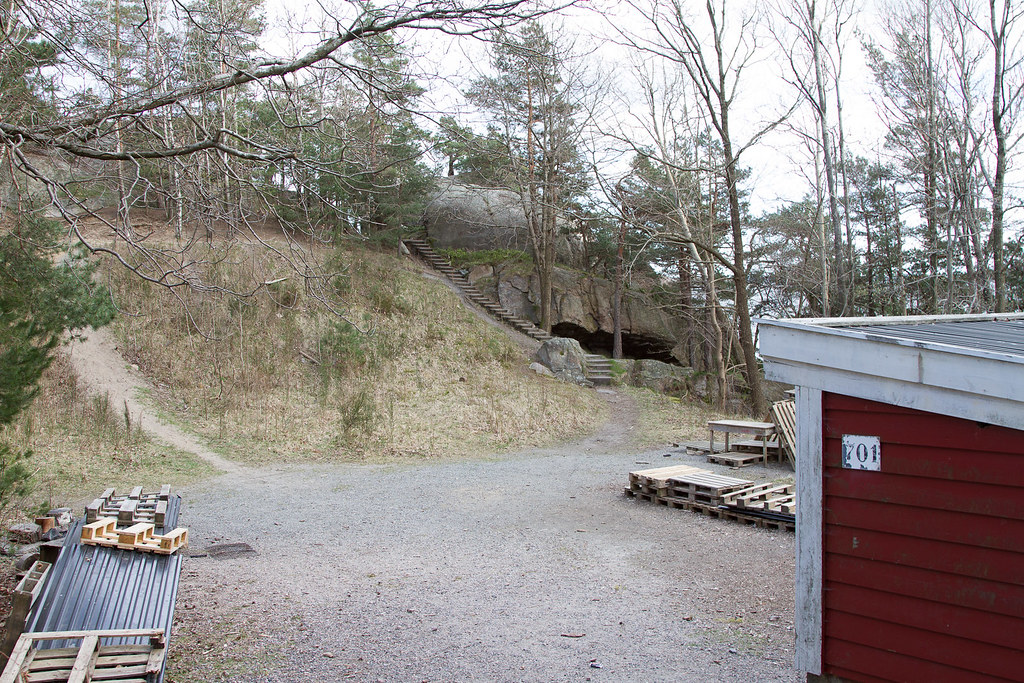 Nedlagt pistolbane på Odderøya