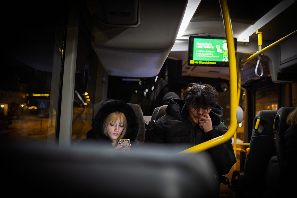 Bus passengers