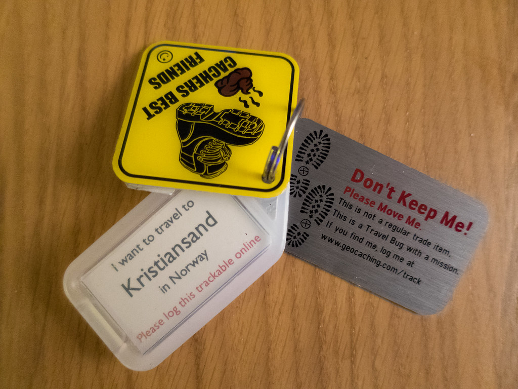 Geocaching trackable