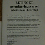 Betinget permitteringsvarsel