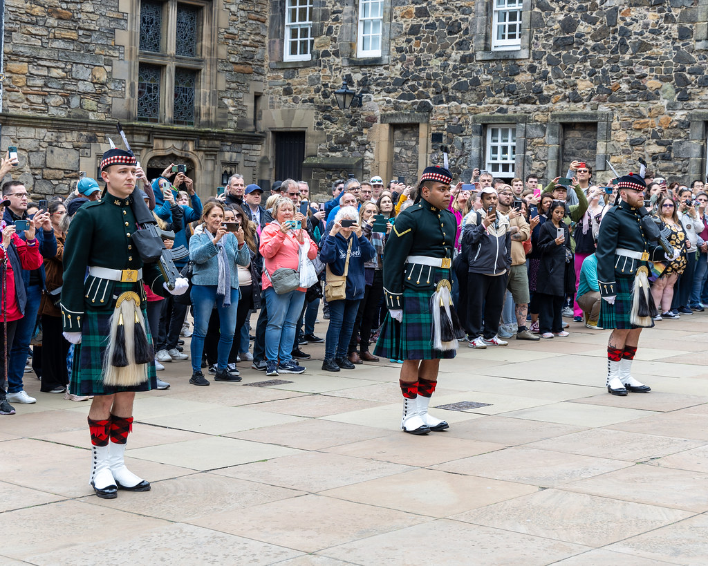 Soldiers in kilts