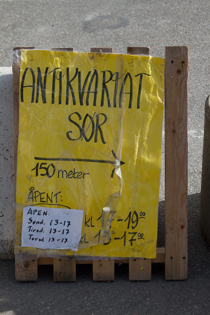 Skilt antikvariat