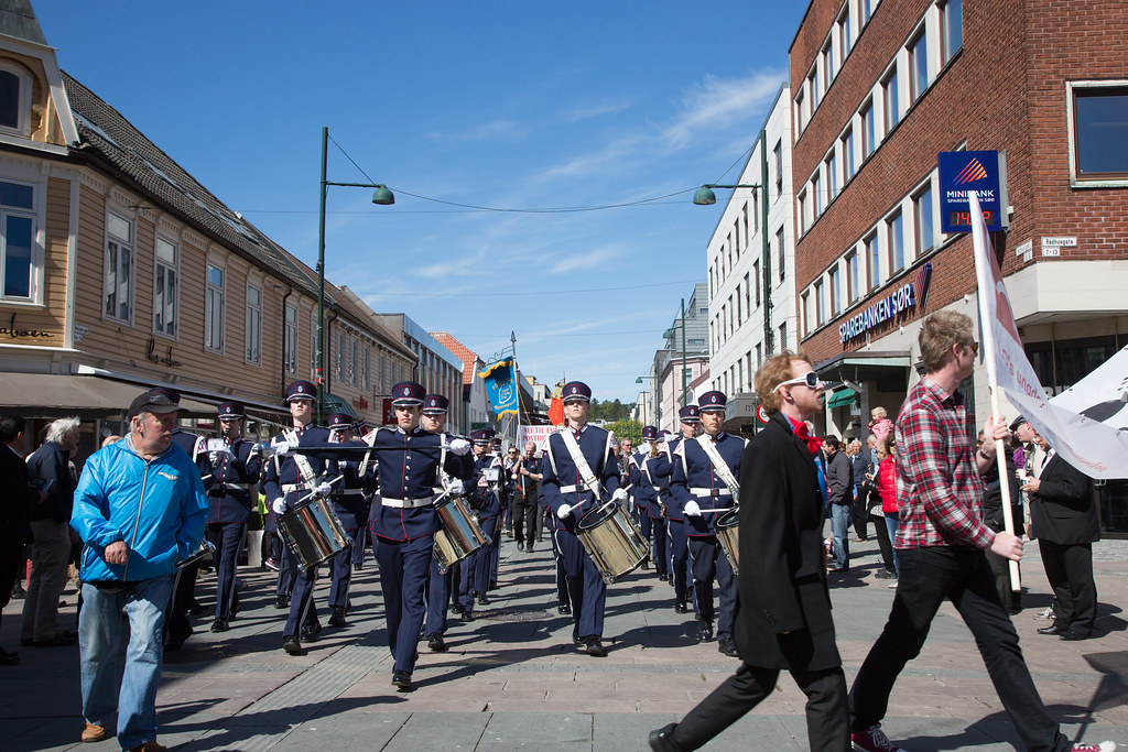 1. mai 2014 i Kristiansand
