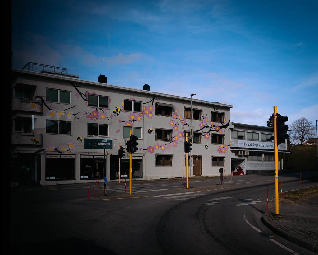 Snap through bus window